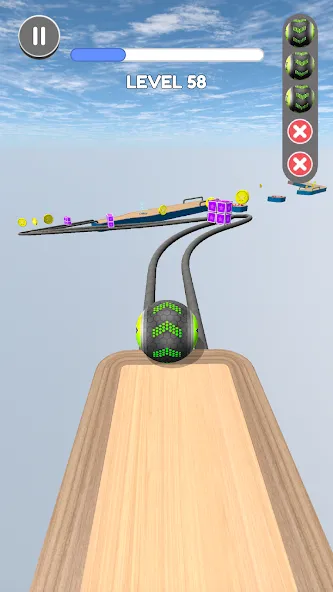 Going Balls [MOD: безлимитные жизни и монеты] — Скачать бесплатно (APK) — скриншот 1