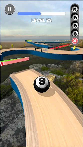 Going Balls [MOD: безлимитные жизни и монеты] — Скачать бесплатно (APK) — скриншот 2