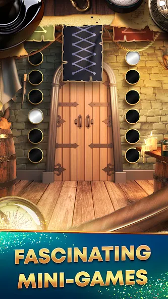 Скачать Puzzle 100 Doors - Room escape [MOD: безлимитные подсказки и открыты все двери] на телефон — скриншот 2