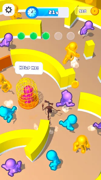 Monster Horde: Hide and Seek [MOD: безлимитные монеты и открыты все уровни] (Бесплатно / APK) — скриншот 3