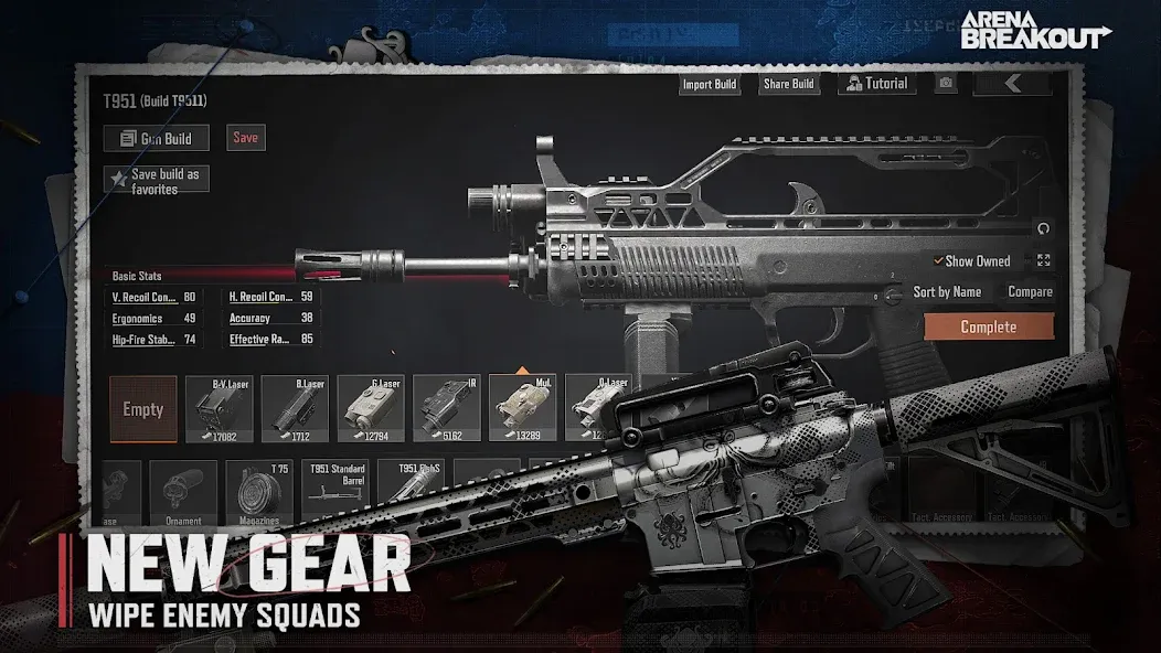 Взломанная Arena Breakout: Realistic FPS [MOD: безлимитные деньги и патроны] на Андроид — скриншот 4