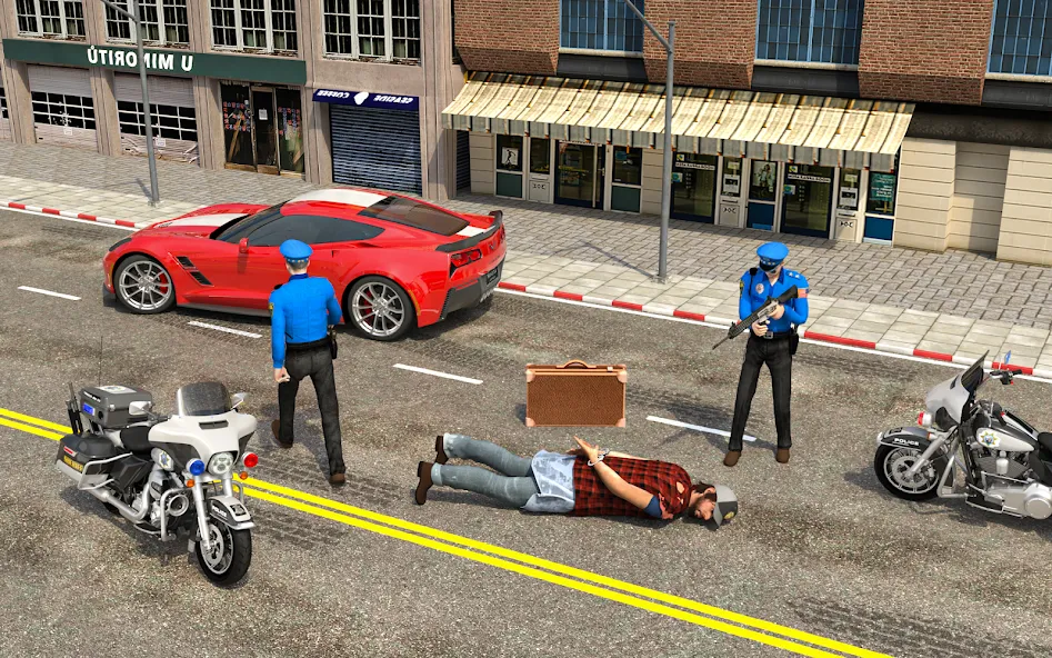 City Police Car Driving Games [MOD: безлимитные деньги и все машины] последняя версия — скриншот 2