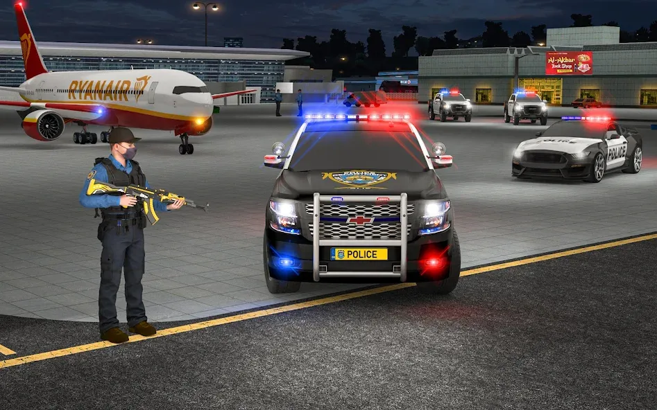 City Police Car Driving Games [MOD: безлимитные деньги и все машины] последняя версия — скриншот 4