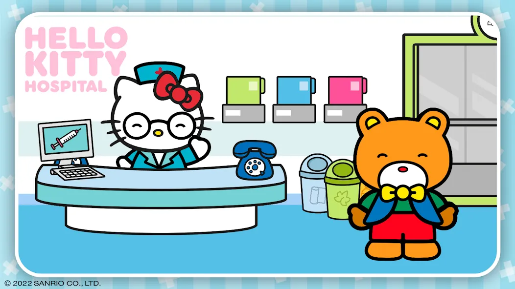 Hello Kitty: Kids Hospital [MOD: безлимитные монеты и все врачи открыты] — Скачать бесплатно (APK) — скриншот 1