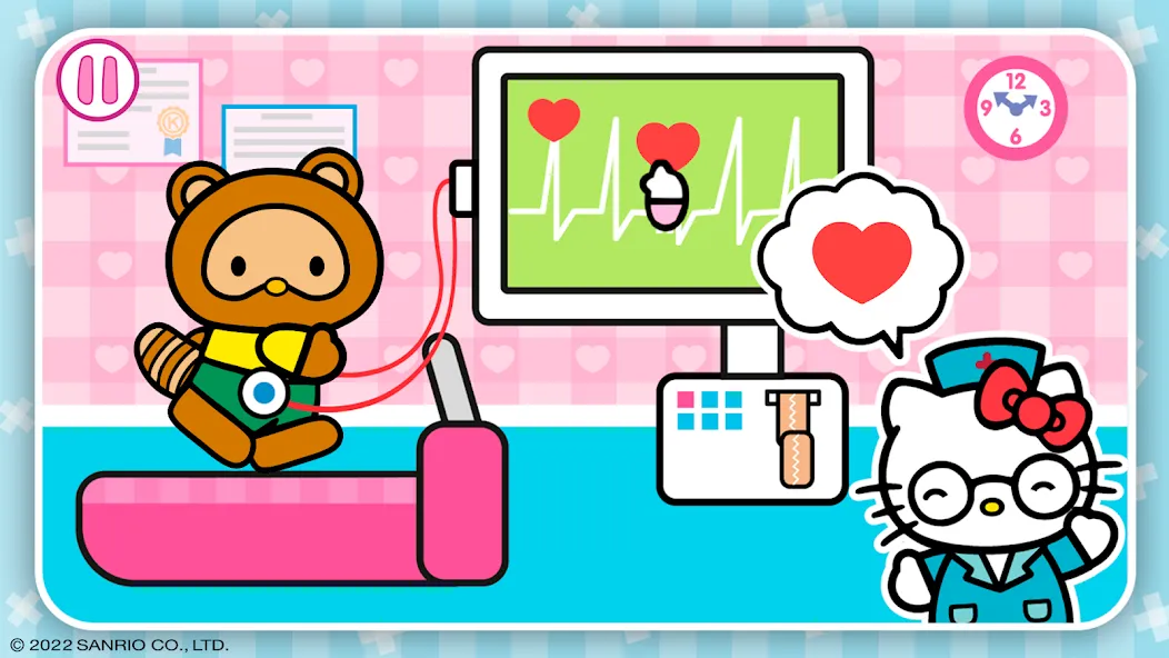 Hello Kitty: Kids Hospital [MOD: безлимитные монеты и все врачи открыты] — Скачать бесплатно (APK) — скриншот 5