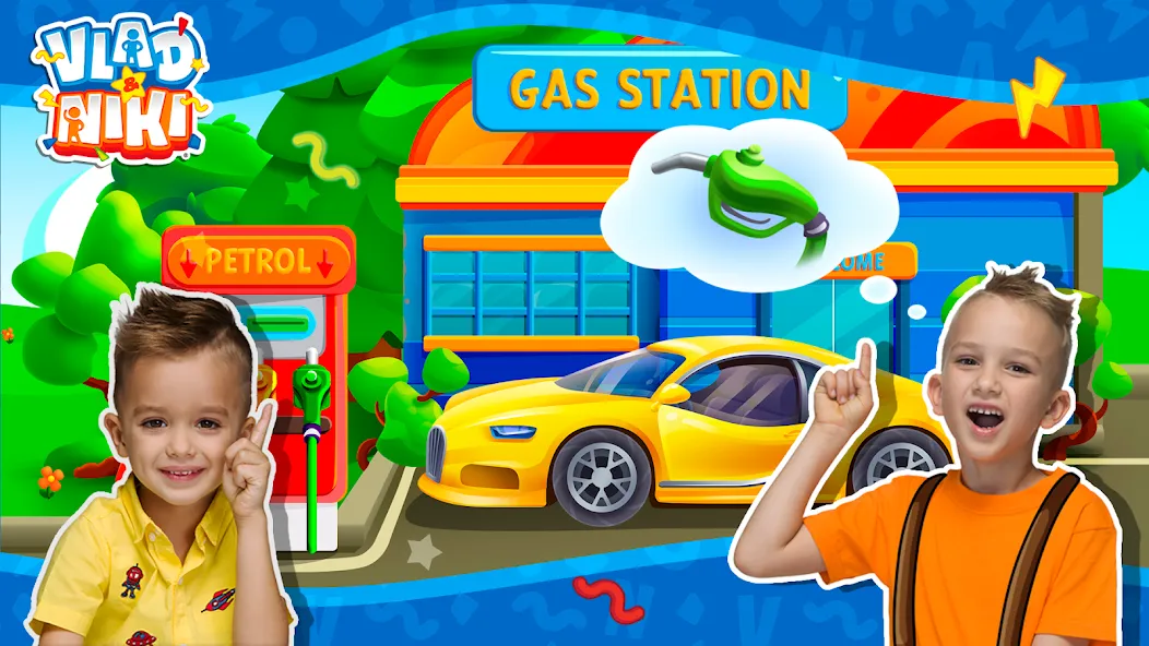 Скачать Vlad and Niki: Car Service [MOD: безлимитные деньги и все машины открыты] — скриншот 3