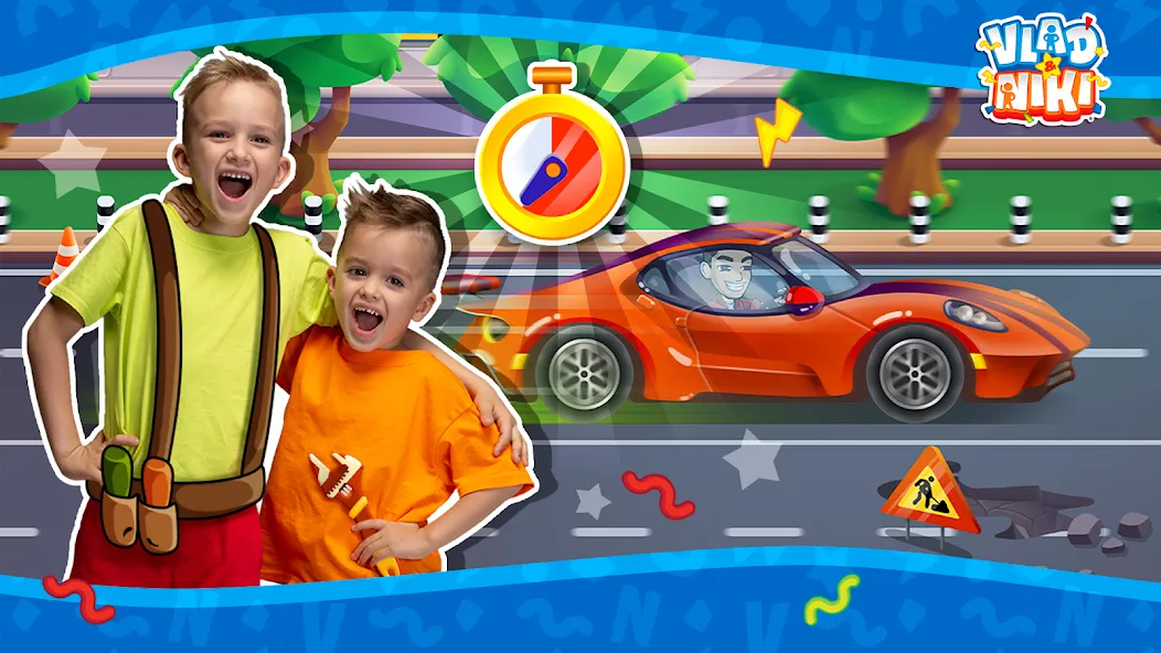 Скачать Vlad and Niki: Car Service [MOD: безлимитные деньги и все машины открыты] — скриншот 4