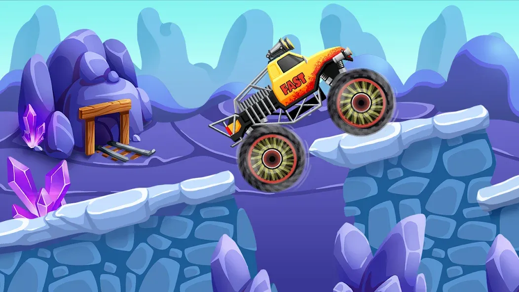 Скачать взлом Monster Truck Vlad & Niki [MOD: безлимитные деньги и все машины] — скриншот 4