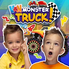 Скачать взлом Monster Truck Vlad & Niki [MOD: безлимитные деньги и все машины]
