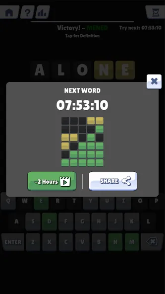 Wordly - Try to Guess Word [MOD: безлимитные попытки и подсказки] последняя версия — скриншот 5