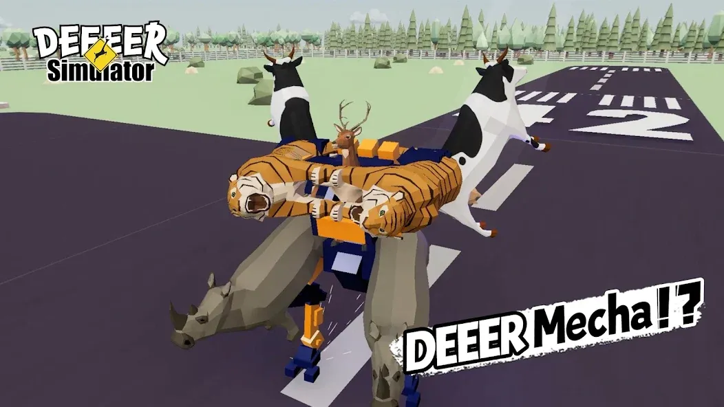 DEEEER Simulator: Modern World [MOD: безлимитные деньги и открыты все уровни] на Андроид — скриншот 5
