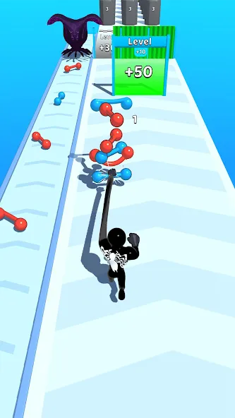 Скачать Venom Run 3D [MOD: безлимитные деньги и алмазы] — скриншот 2