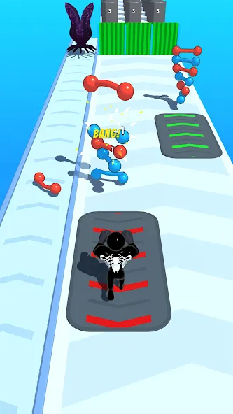 Скачать Venom Run 3D [MOD: безлимитные деньги и алмазы] — скриншот 5