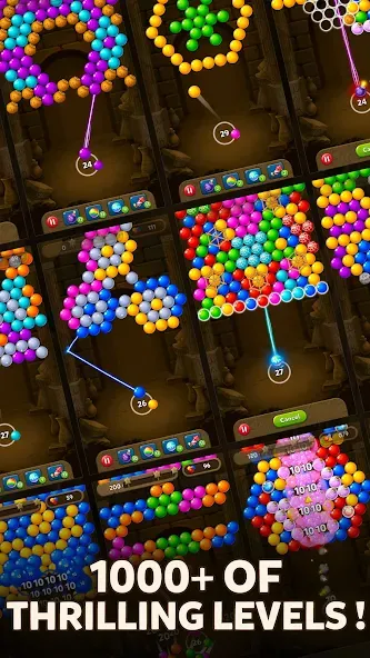 Скачать Bubble Pop Origin! Puzzle Game [MOD: безлимитные монеты и все уровни] на телефон — скриншот 4
