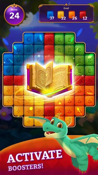 Скачать Magic Blast: Mystery Puzzle [MOD: безлимитные жизни и подсказки] — скриншот 3