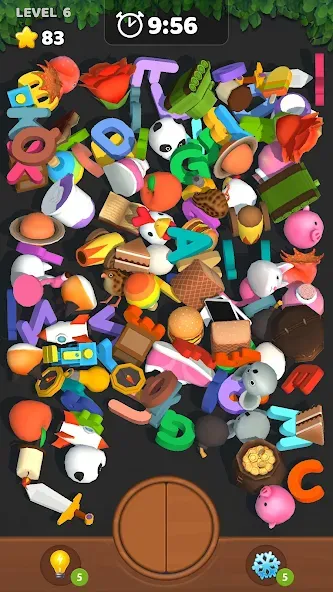 Match 3D Blast Matching Games [MOD: безлимитные подсказки и жизни] последняя версия — скриншот 4