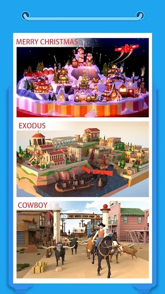 Скачать Pocket World 3D [MOD: много денег и все модели открыты] на телефон — скриншот 3