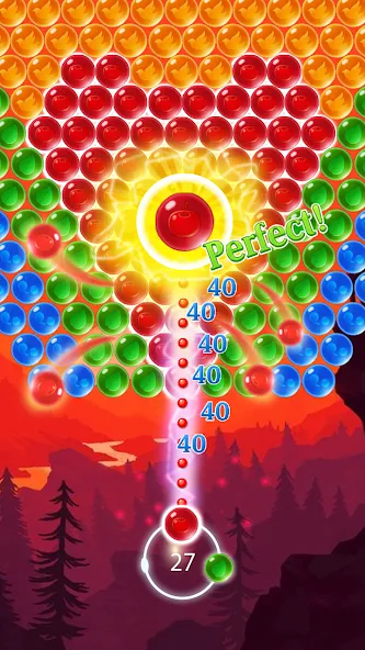 Скачать Bubble Shooter Magic Forest [MOD: безлимитные монеты и жизни] — скриншот 1