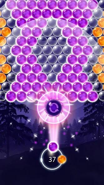 Скачать Bubble Shooter Magic Forest [MOD: безлимитные монеты и жизни] — скриншот 3