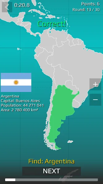 World Map Quiz [MOD: все страны и регионы открыты] (Бесплатно / APK) — скриншот 1