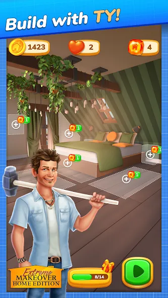 Скачать Extreme Makeover: Home Edition [MOD: безлимитные деньги и ресурсы] на телефон — скриншот 5
