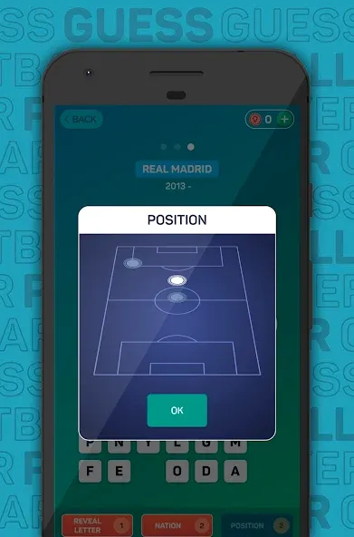 Guess The Footballer 2023 [MOD: открыты все уровни и подсказки] — Скачать бесплатно (APK) — скриншот 3