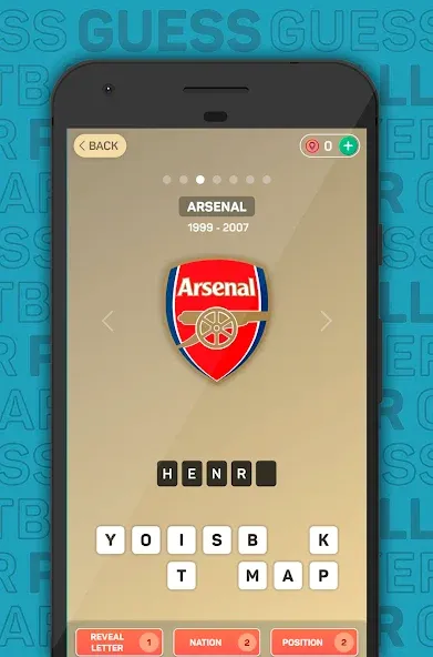 Guess The Footballer 2023 [MOD: открыты все уровни и подсказки] — Скачать бесплатно (APK) — скриншот 4