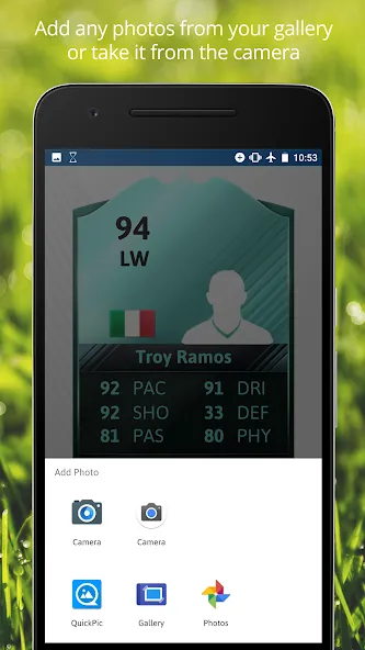 Взломанная FUT Card Creator 23 [MOD: все карты и безлимитные монеты] на Андроид — скриншот 5