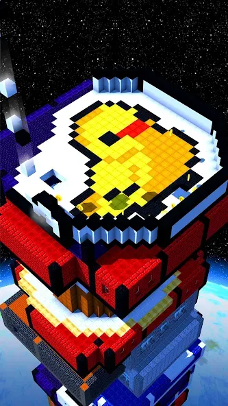 Скачать Tower Craft - Block Building [MOD: безлимитные ресурсы и открыты все блоки] — скриншот 3