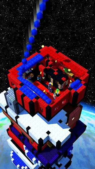 Скачать Tower Craft - Block Building [MOD: безлимитные ресурсы и открыты все блоки] — скриншот 5