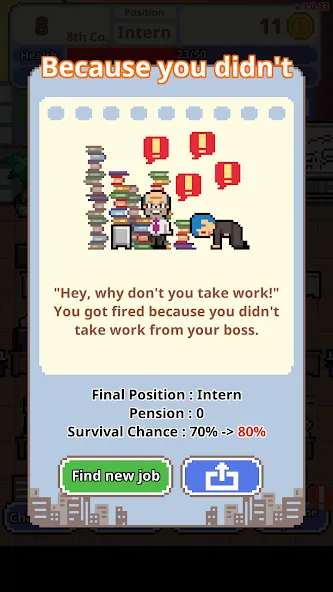 Don't get fired! [MOD: безлимитные деньги и снятие ограничений] на Андроид — скриншот 3