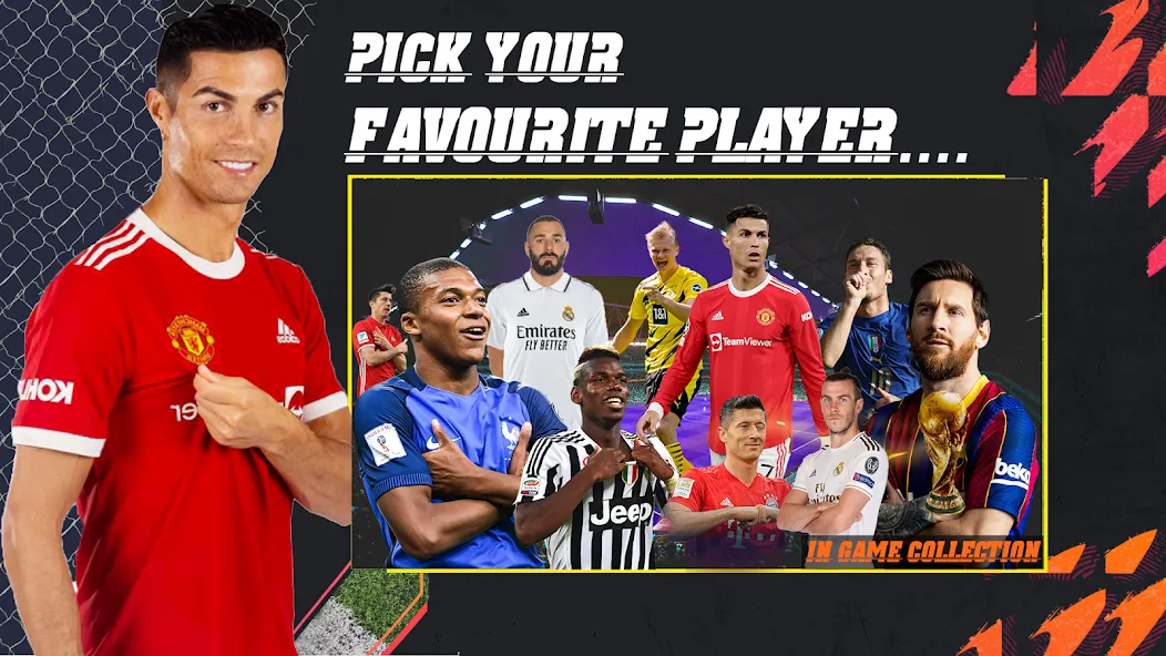Football Champion Soccer Kick [MOD: безлимитные монеты и разблокированы команды] последняя версия — скриншот 3