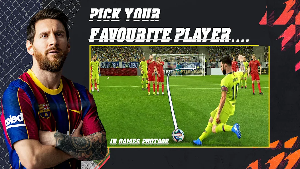 Football Champion Soccer Kick [MOD: безлимитные монеты и разблокированы команды] последняя версия — скриншот 4