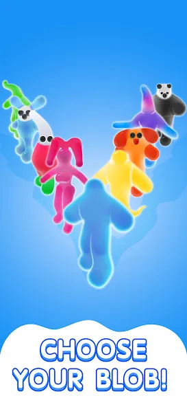 Blob Hero [MOD: безлимитные деньги и усиленный герой] на Андроид — скриншот 1