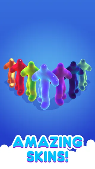 Blob Runner 3D [MOD: безлимитные монеты и открыты скины] на Андроид — скриншот 5