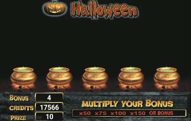 Slot Machine Halloween Lite [MOD: безлимитные монеты и бонусы] (Бесплатно / APK) — скриншот 3