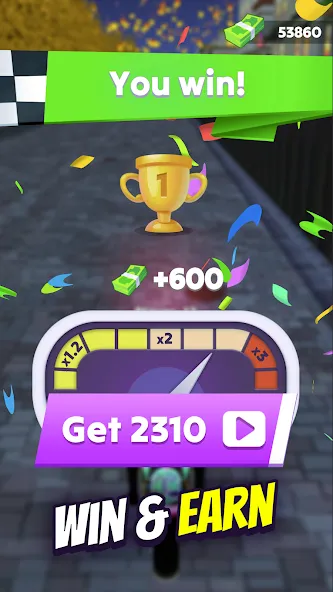 Wild Wheels: Bike Racing [MOD: безлимитные деньги и все байки открыты] (Бесплатно / APK) — скриншот 5