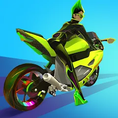Wild Wheels: Bike Racing [MOD: безлимитные деньги и все байки открыты] (Бесплатно / APK)