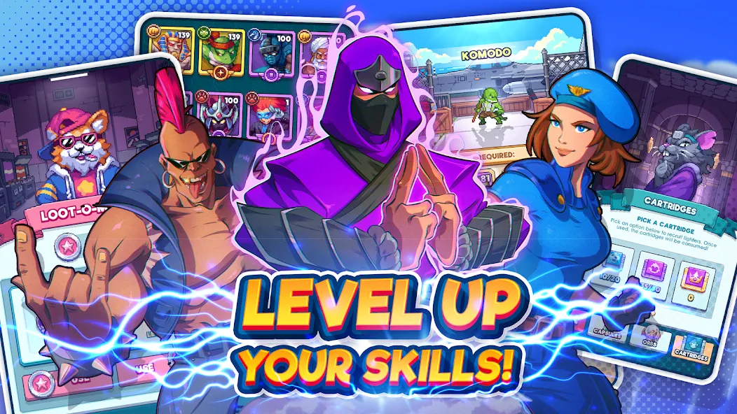 Tap Force [MOD: безлимитные деньги и усиленные бойцы] последняя версия — скриншот 4