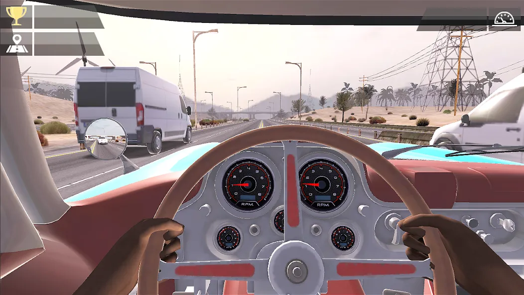 Racing Traffic Car Speed [MOD: безлимитные деньги и все машины открыты] на Андроид — скриншот 4