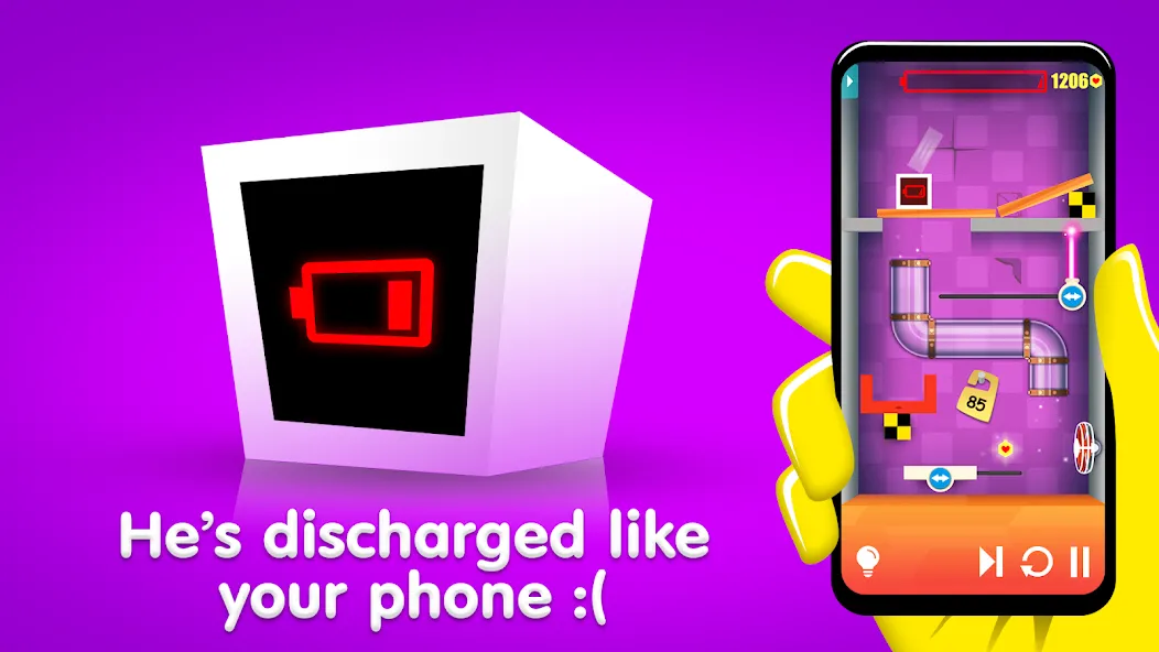 Heart Box: physics puzzle game [MOD: открыты все уровни и решения] на Андроид — скриншот 2