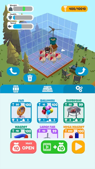 Raft Racing [MOD: безлимитные ресурсы и ускоренный крафт] последняя версия — скриншот 3