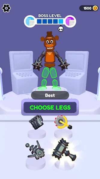 Ragdoll Weapon Master [MOD: безлимитные деньги и оружие] на Андроид — скриншот 3
