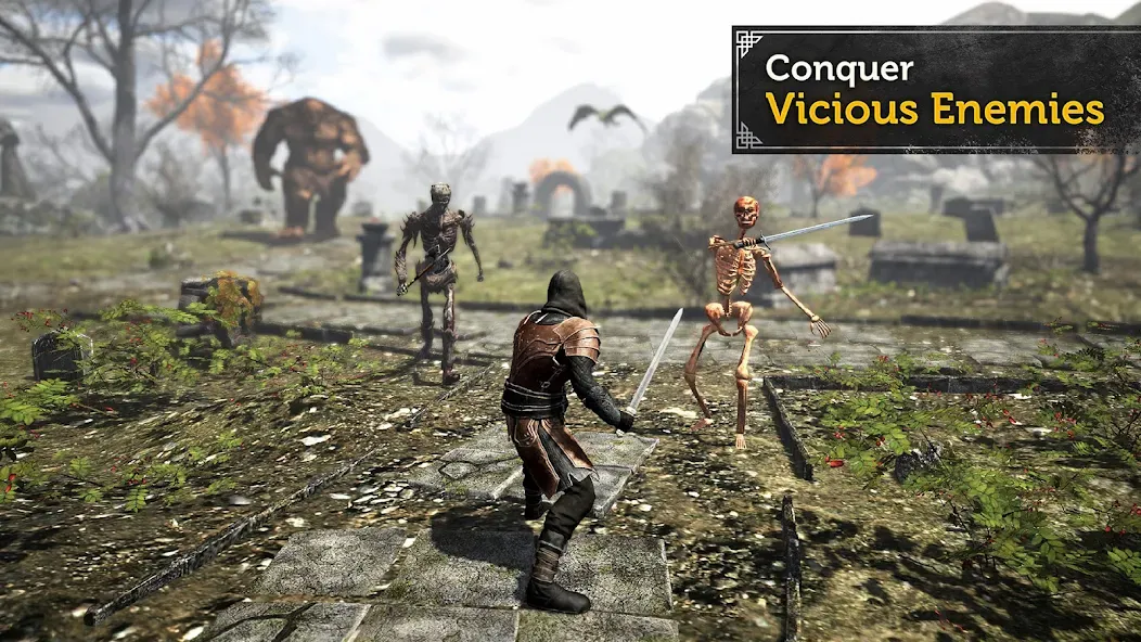 Evil Lands: Online Action RPG [MOD: много денег и алмазов] (Бесплатно / APK) — скриншот 5