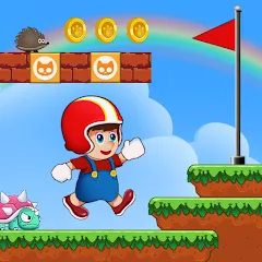 Скачать взлом Super Mano : Adventure Jump [MOD: безлимитные монеты и все уровни]
