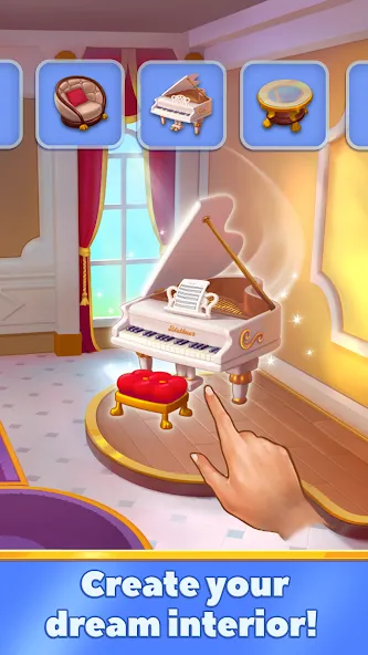 Скачать Emily's Hotel Solitaire [MOD: безлимитные монеты и подсказки] на телефон — скриншот 1