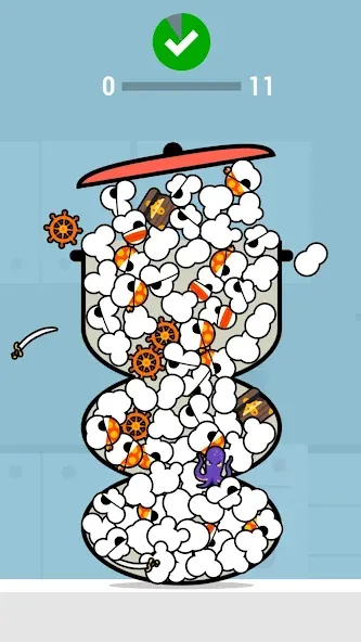 Popcorn Chef [MOD: безлимитные деньги и реклама отключена] на Андроид — скриншот 3