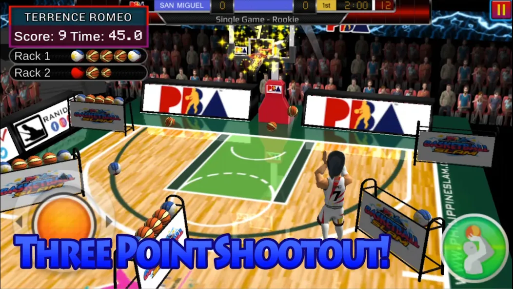 Basketball Slam! [MOD: безлимитные деньги и энергия] последняя версия — скриншот 3