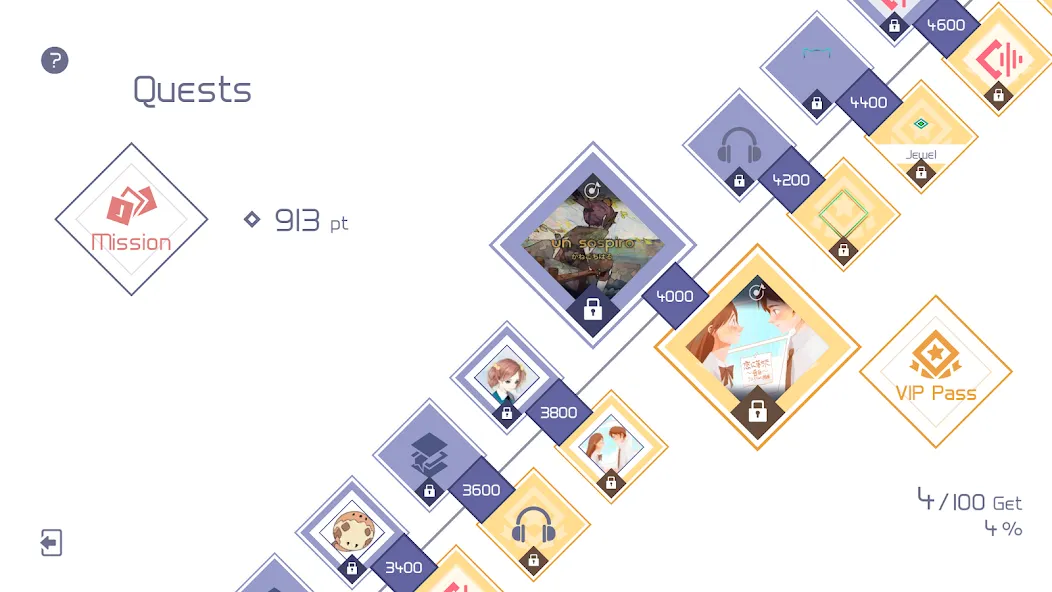 VOEZ [MOD: разблокированы все песни и уровни] последняя версия — скриншот 5