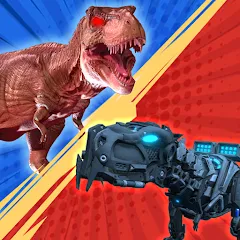 Dinosaur Monster Fight Battle [MOD: безлимитные деньги и мощные динозавры] (Бесплатно / APK)
